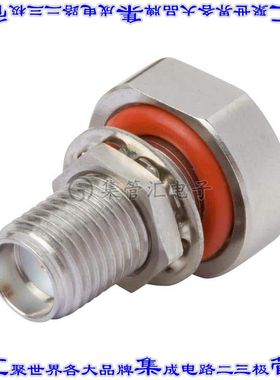 2946-6012 同轴连接器SMA插孔母形插口焊接50欧姆面板安装