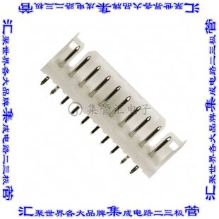 针座连接器10POS接头2mm公形插针通孔直针锡 292161