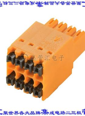 1277310000 端子块连接器10POS插头母插口3.5mm橙色自由悬挂