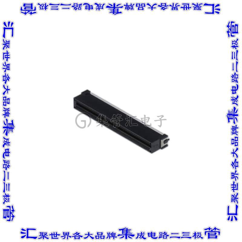 MTCA-085-02-S-DV-SMT-K-TR 卡边缘连接器170POS母头2排0.75mm黑