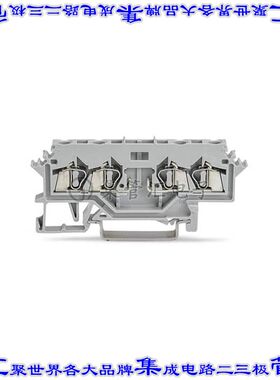 280-606 端子块连接器4POS隔离5.0mm灰色12-28AWG