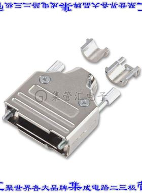 MHDM15-K 连接器15POS后壳180度屏蔽银