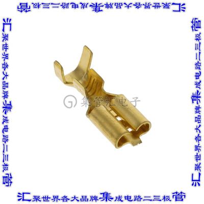 170179-1 快速连接器端子母头5.21mm压接14-18AWG