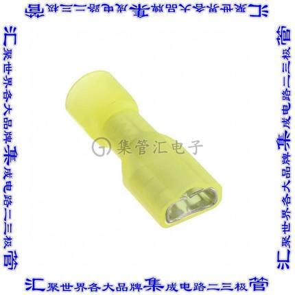 DNF10-250FIB-D 快速连接器端子母头6.35mm压接10-12AWG