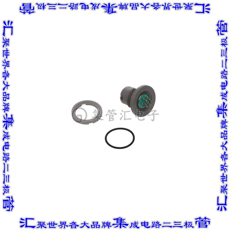 MAJ-17-00 圆形连接器7POS插头公引脚焊杯镀金面板安装