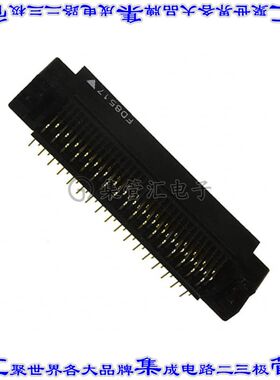 P50E-068P1-SR1-EA 针座连接器68POS插头2排1.27mm中央带触点通孔