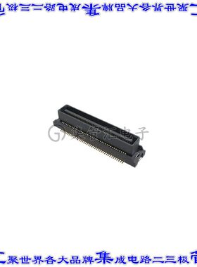 B4061B7L111280E100 板对板连接器80POS接头中央触点带2排0.8mm表