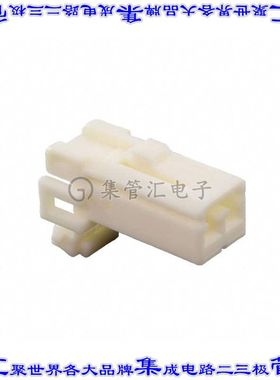 368538-1 矩形连接器外壳2POS插头3.5mm母形插口白色自由悬挂