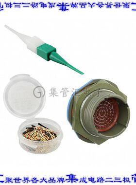 D38999/24JG35PN 圆形连接器79POS插座公形引脚压接镀金面板安装