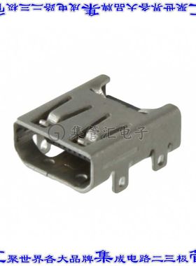 10118242-001RLF 连接器HDMI插座19POS表面贴装直角通孔