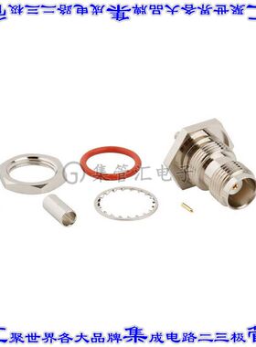 122358-10 同轴连接器TNC插孔母形插口焊接50欧姆面板安装