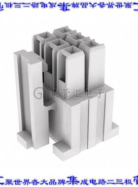 IPD1-03-D-K 矩形连接器外壳6POS插座2排2.54mm母形插口白色自由