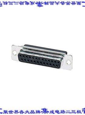 1689967 接插件连接器CONN D-SUB HOUSING RCPT 25POS