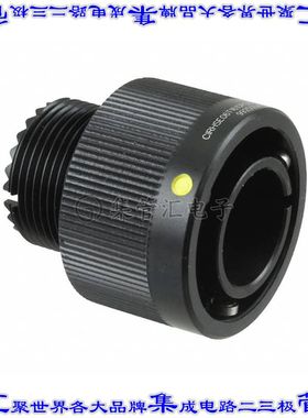 CIRHSE06T1610PCNF80M32V0 圆形连接器3POS插头外壳用于公插针黑