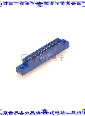 EBM10DRXH 卡边缘连接器20POS母头2排3.96mm蓝色镀金