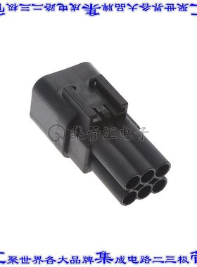 936294-2 矩形连接器外壳6POS插座2排公形引脚黑色自由悬挂