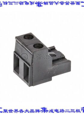 393710002 0393710002端子块连接器2POS插头母插口7.5mm黑色自由