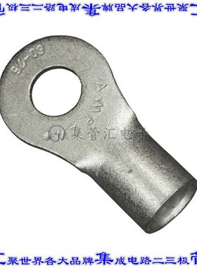 35184 环形连接器端子圆形3/8接线柱2AWG压接