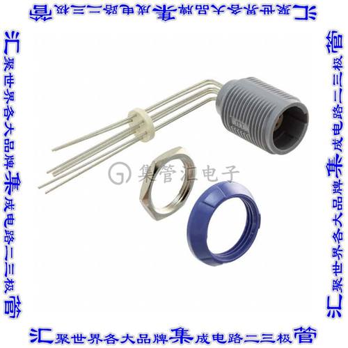 PLB3G620007 圆形连接器7POS插座母插口焊接镀金面板安装通孔直角