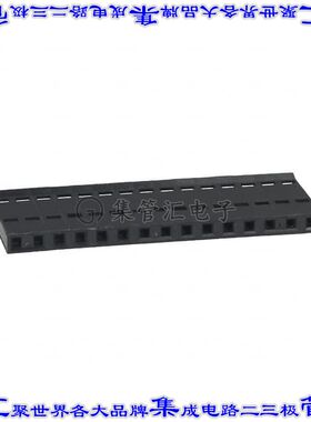 1-487378-4 接插件连接器CONN FFC RCPT HSG 15POS 2.54MM