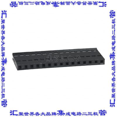 1-487378-4 接插件连接器CONN FFC RCPT HSG 15POS 2.54MM