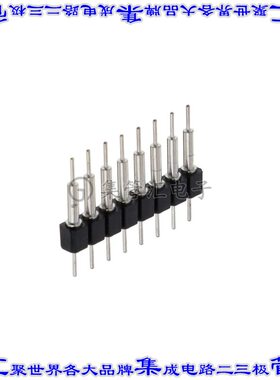 342-40-108-00-592000 连接器8POS针座间隔柱2.54mm通孔锡