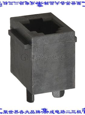 69253-002LF 接插件连接器CONN MOD JACK 4P4C VERT UNSHLD