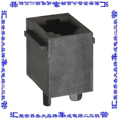69253-001LF 接插件连接器CONN MOD JACK 4P4C VERT UNSHLD