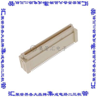 10139781-083402LF 板对板连接器80POS插座外罩触点2排0.8mm表贴S