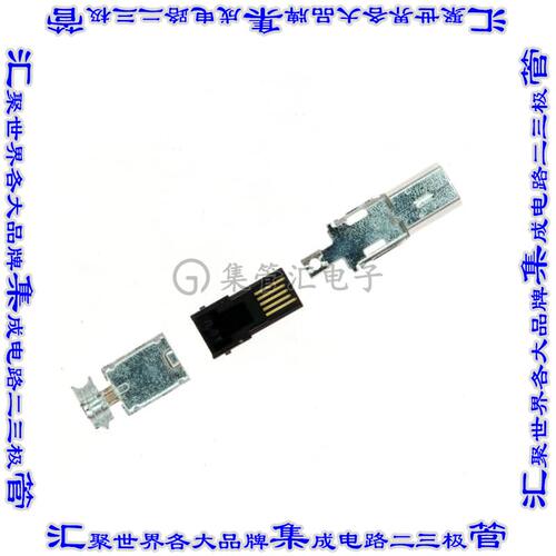UX40-MB-5P 连接器USB-miniB插头5POS USB 2.0自由悬挂