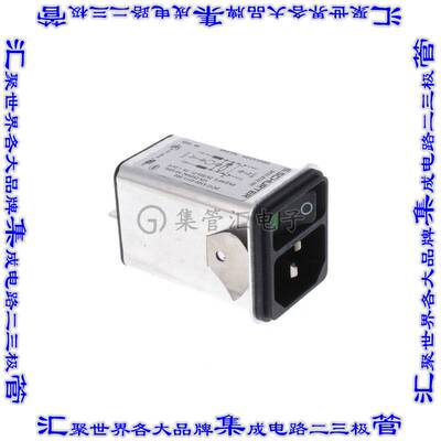 DC12.4232.101 电源接入连接器3POS插座公插片模块IEC320-C14面板