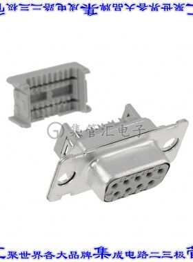 8309-7000 连接器9POS插座母插口2排D-Sub面板安装