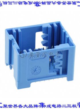 953118-4 针座连接器40POS接头4排2.54mm公形插针通孔直针锡