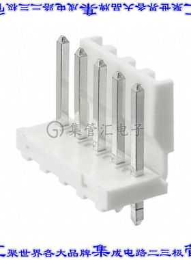 3-644611-5 针座连接器5POS接头3.96mm公形插针通孔直针锡