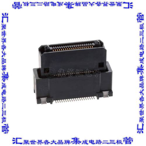 AX01F040VACBR150 板对板连接器40POS插座中央带触点2排0.64mm表