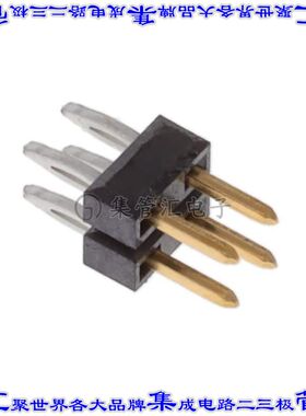 PTT-102-01-S-D 针座连接器4POS接头2排2mm公形插针通孔直针镀金