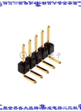 10129379-905001BLF 针座连接器5POS可切割2.54mm公形插针通孔直