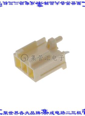 179844-1 针座连接器3POS接头3.96mm公形插针通孔直针锡