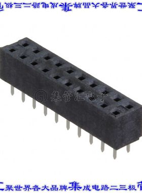 791077059 0791077059针座连接器20POS插座2排2mm母形插口通孔直