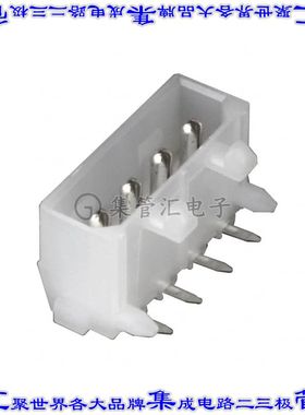 641737-1 针座连接器4POS接头5.08mm公形插针通孔直角锡