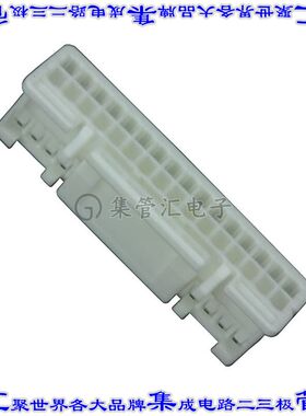 PUDP-32V-S 矩形连接器外壳32POS插座2排2mm母形插口天然色自由悬