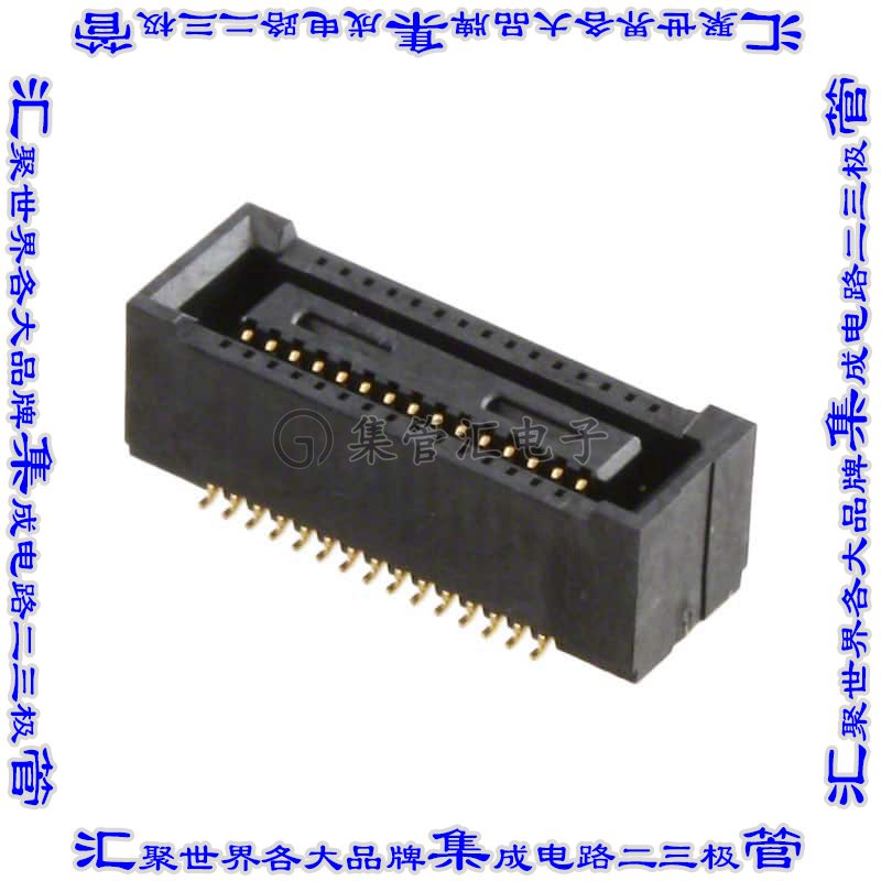 DF40C(2.0)-30DS-0.4V(51) 板对板连接器30POS插座中央带触点2排0
