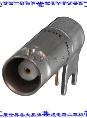 CBJR20A 同轴连接器BNC插孔母形插口焊接50欧姆通孔直角