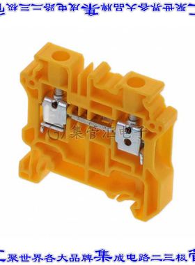 CY6/Y 端子块连接器2POS馈通式8.0mm黄色8-24AWG