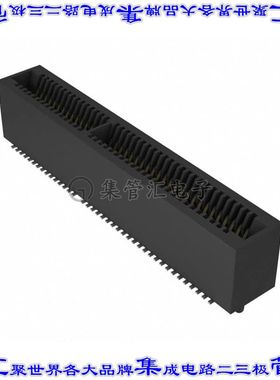 MEC1-140-02-F-D-A 卡边缘连接器80POS母头2排1mm黑色镀金