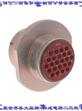 8N1515-32-24P 圆形连接器24POS插座外壳用于公插针黑色自由悬挂