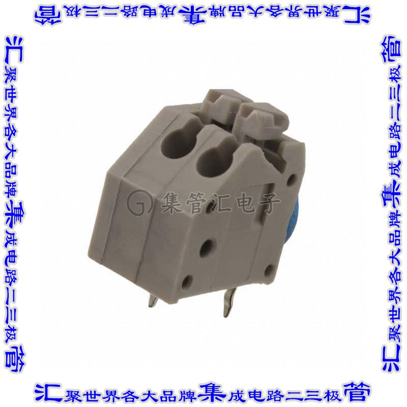 EB59A-02-A 线对板连接器2POS接线端子3.5mm通孔水平带板