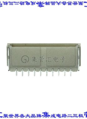 1-1734709-0 针座连接器10POS接头1mm公形插针表贴SMD锡