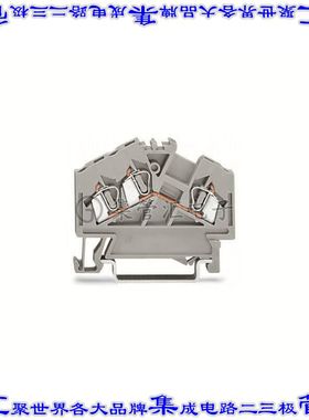 280-654 端子块连接器3POS馈通式5.0mm橙色12-28AWG