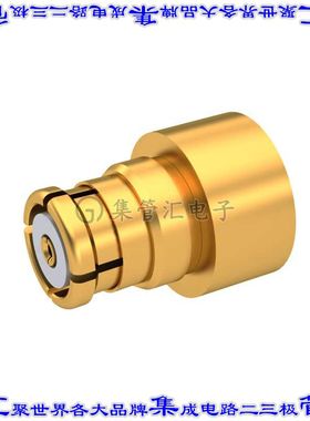 R222152000 同轴连接器SMP插头母形插口焊接50欧姆自由悬挂